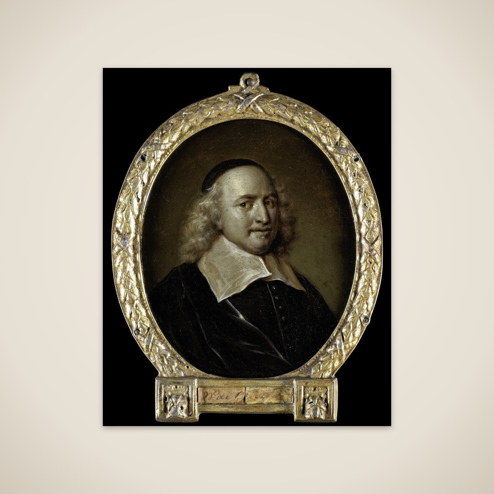 Portrait of Willem de Groot, Lawyer and Writer unframed print