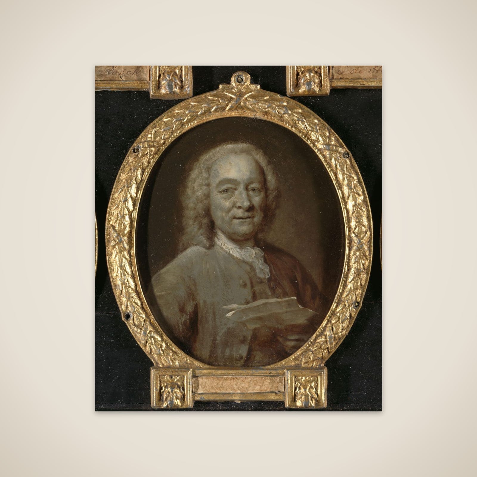 Portrait of Jan Harmensz de Marre (1696-1763). Seaman, Poet and Director of the Amsterdam Theater unframed print