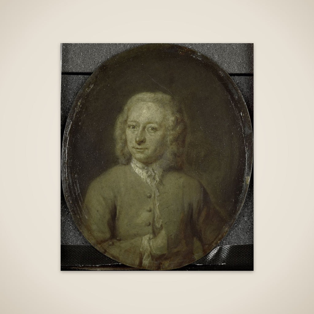 Portrait of Frans van Steenwijk, Poet and Playwright in Amsterdam unframed print