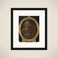 Portrait of Abraham Haen the Younger, Draftsman, Etcher and Poet in Amsterdam framed