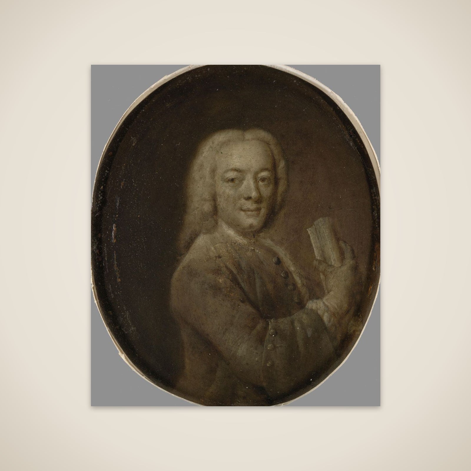 Portrait of Bernardus de Bosch I, Poet and Art Patron in Amsterdam unframed print