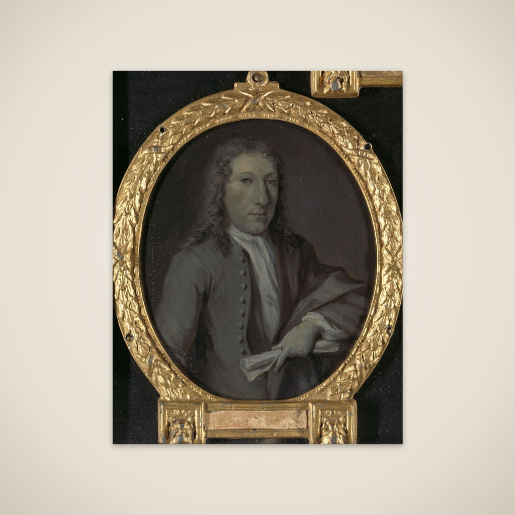 Portrait of Gijsbert Tijssens (1693-1732), Playwright in Amsterdam unframed print