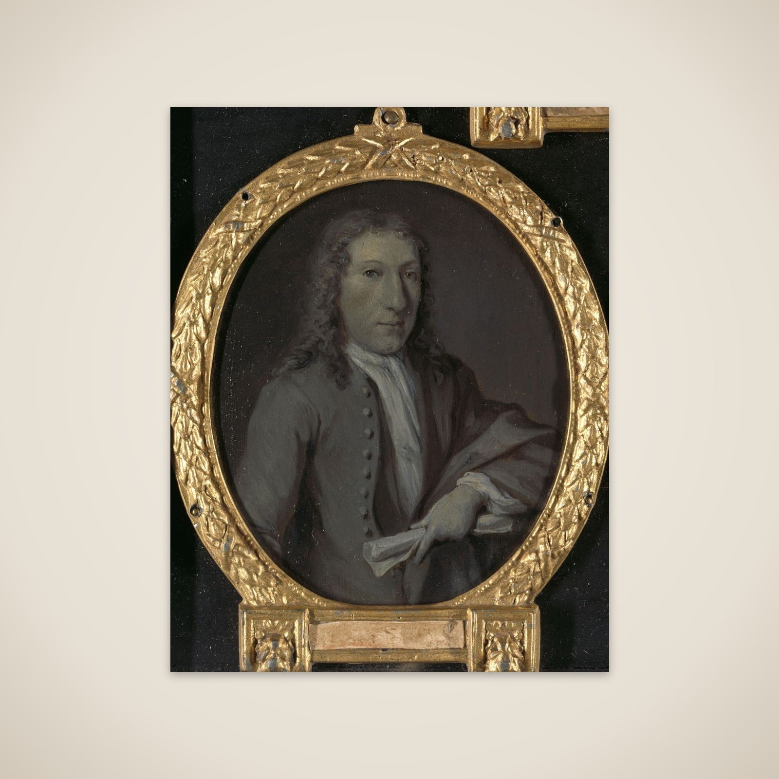 Portrait of Gijsbert Tijssens (1693-1732), Playwright in Amsterdam unframed print