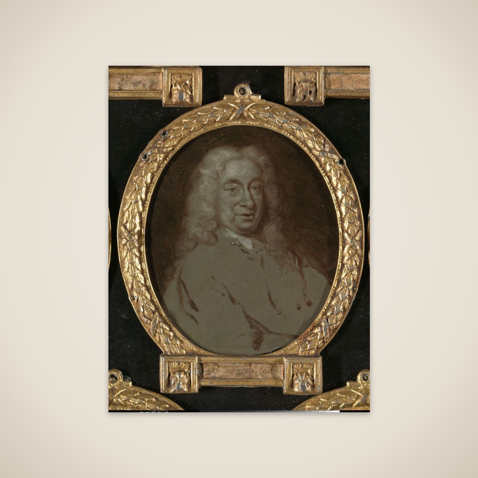 Portrait of Hendrik van der Zande (1674-after 1741). Jurist and Dramatic Poet in Amsterdam unframed print