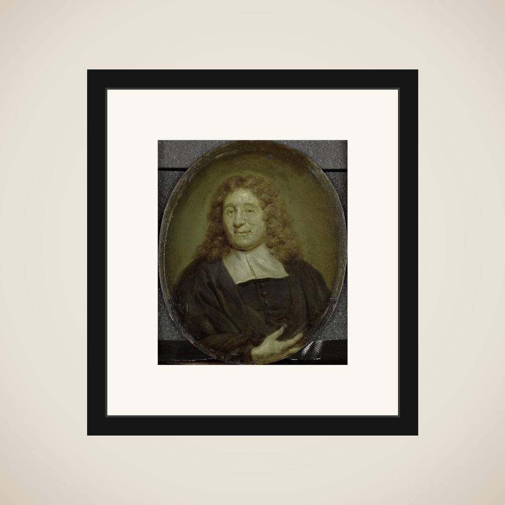 Portrait of Petrus Schaak, Clergyman and Scholar in Amsterdam framed