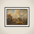 The Battle of Bautersem during the Ten Days’ Campaign framed
