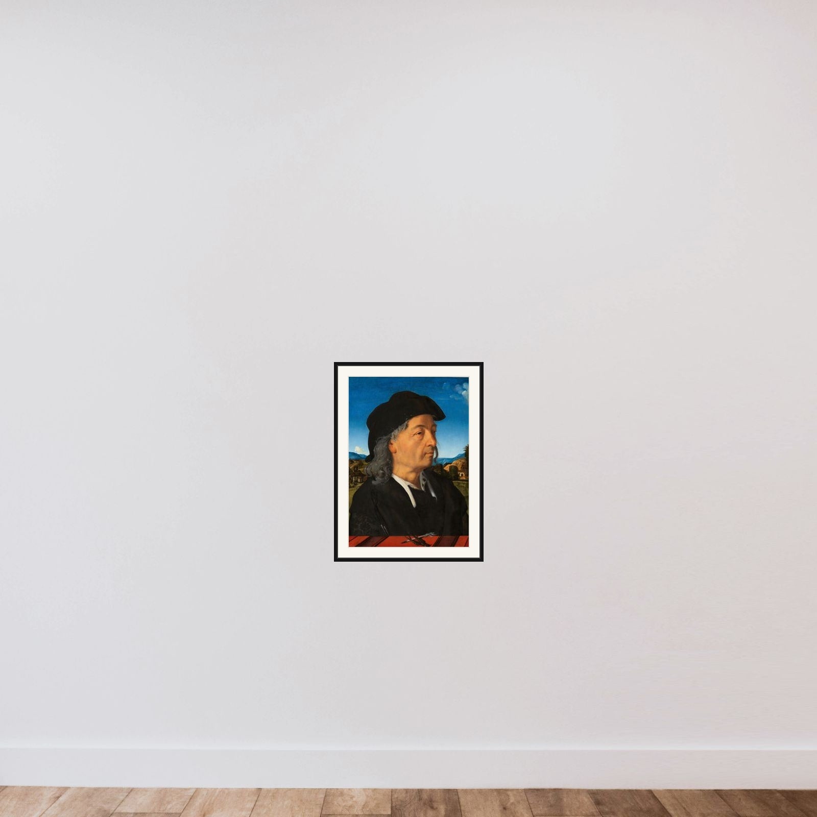 Giuliano & Francesco Giamberti da Sangallo Piero di Cosimo (1462–1522) framed — shown to scale