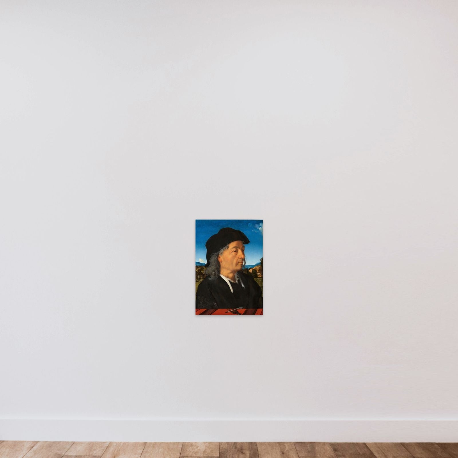 Giuliano & Francesco Giamberti da Sangallo Piero di Cosimo (1462–1522) unframed — shown to scale