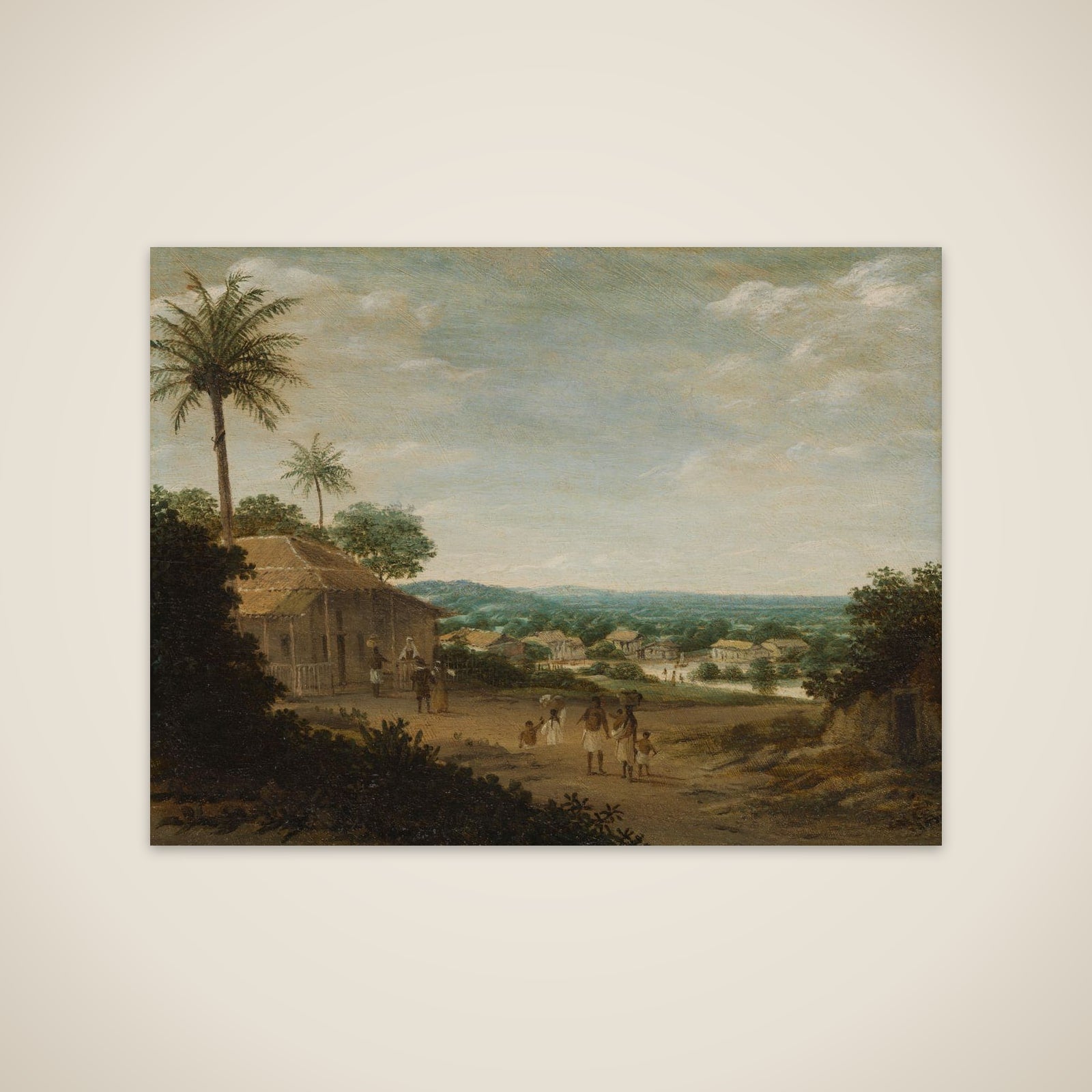 Brazilian Village unframed print