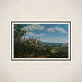 View of Olinda, Dutch Brazil framed