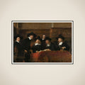The Sampling Officials of the Amsterdam Drapers’ Guild, Known as ‘The Syndics’ framed