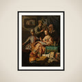 Musical Allegory framed