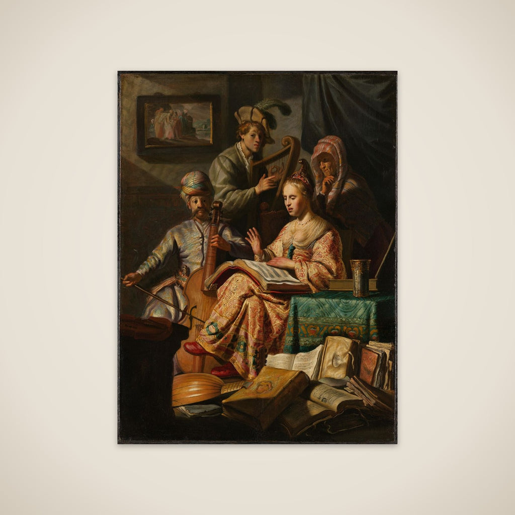 Musical Allegory unframed print