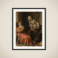 Tobit and Anna with the Kid framed