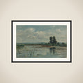 Sheet of Water near Loosdrecht framed