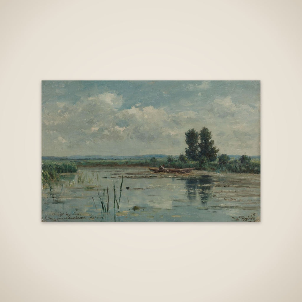 Sheet of Water near Loosdrecht unframed print