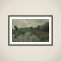 Water Meadows on the River IJssel framed