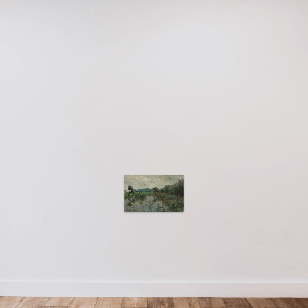 Water Meadows on the River IJssel unframed — shown to scale