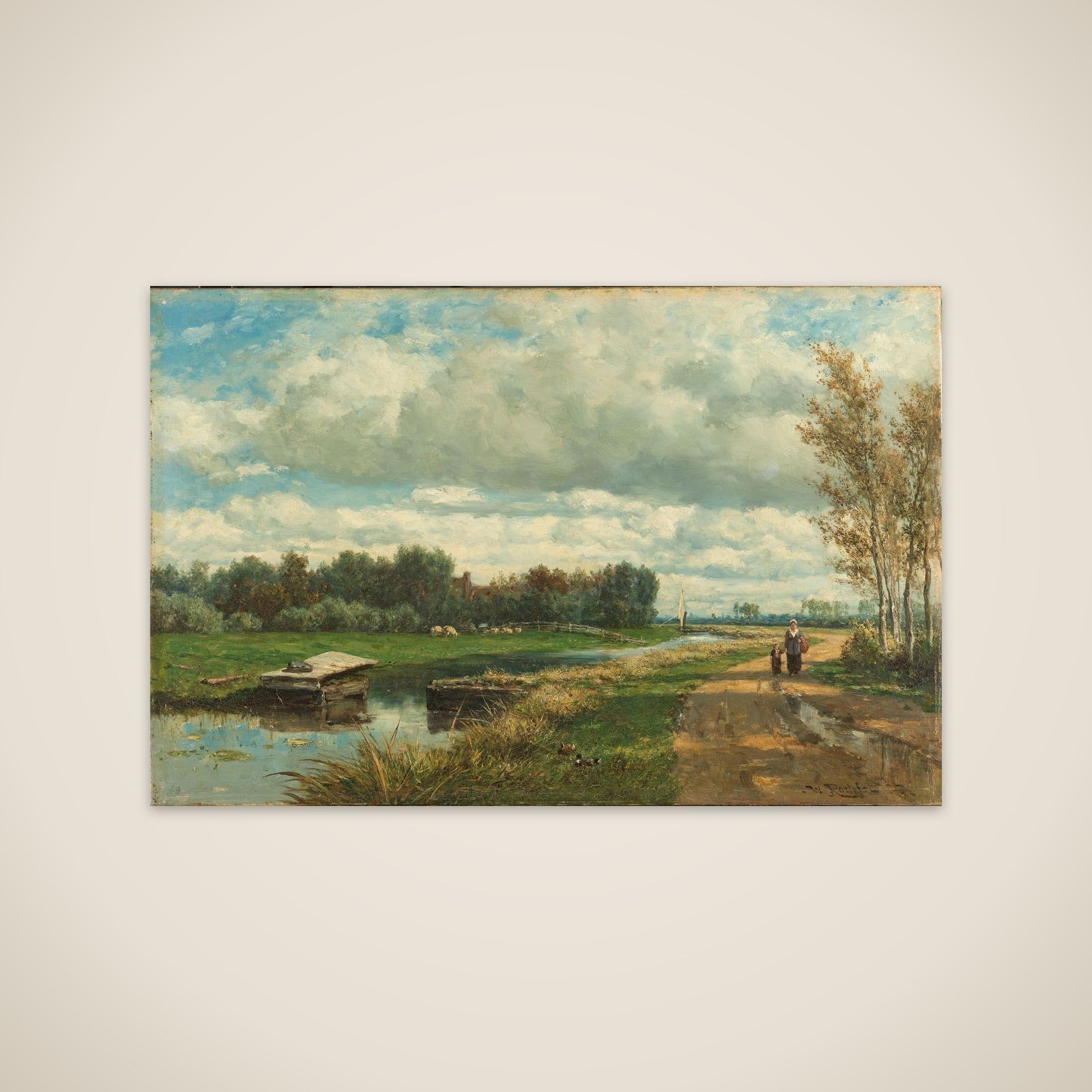 Landscape in the Environs of The Hague unframed print