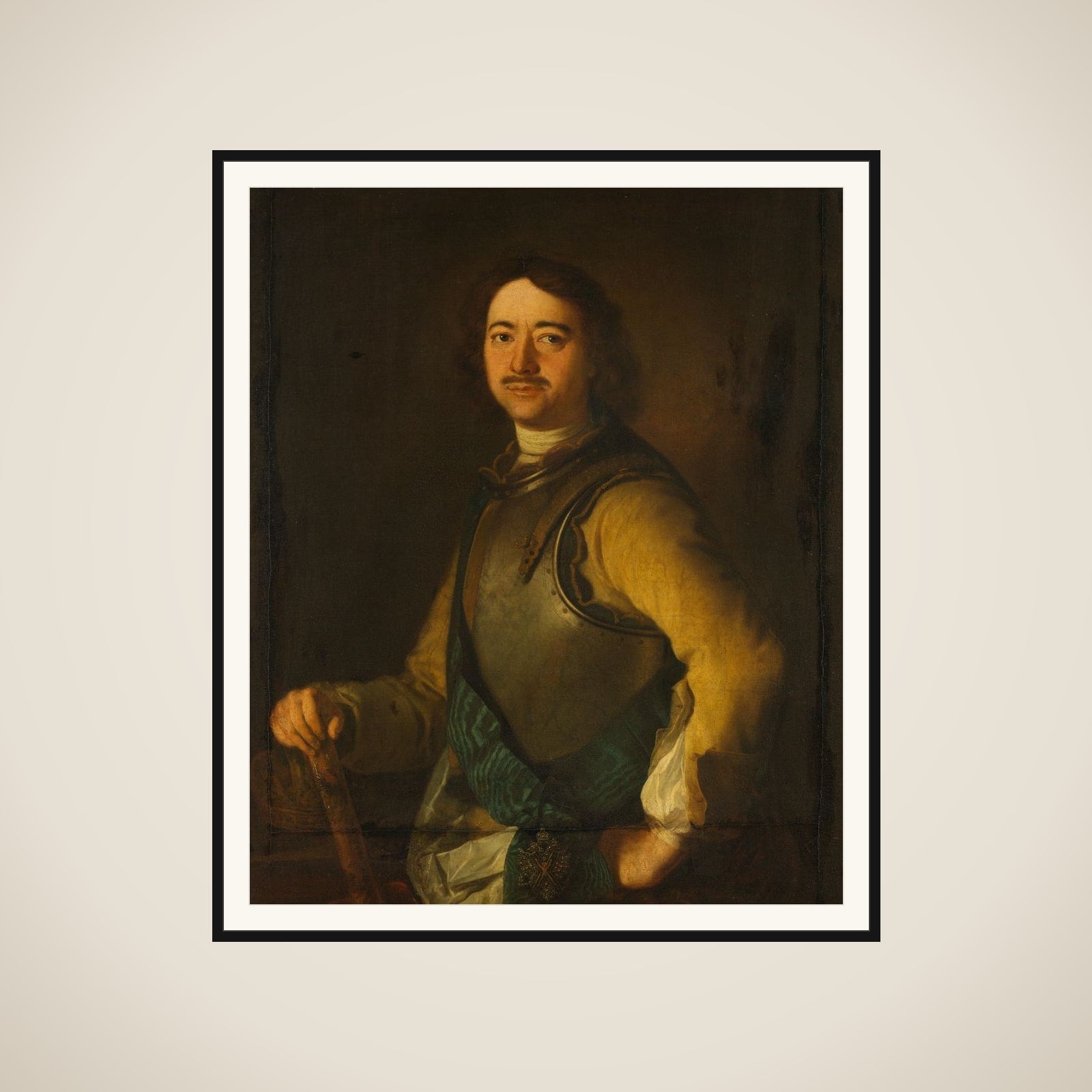 Peter the Great, tsar of Russia framed
