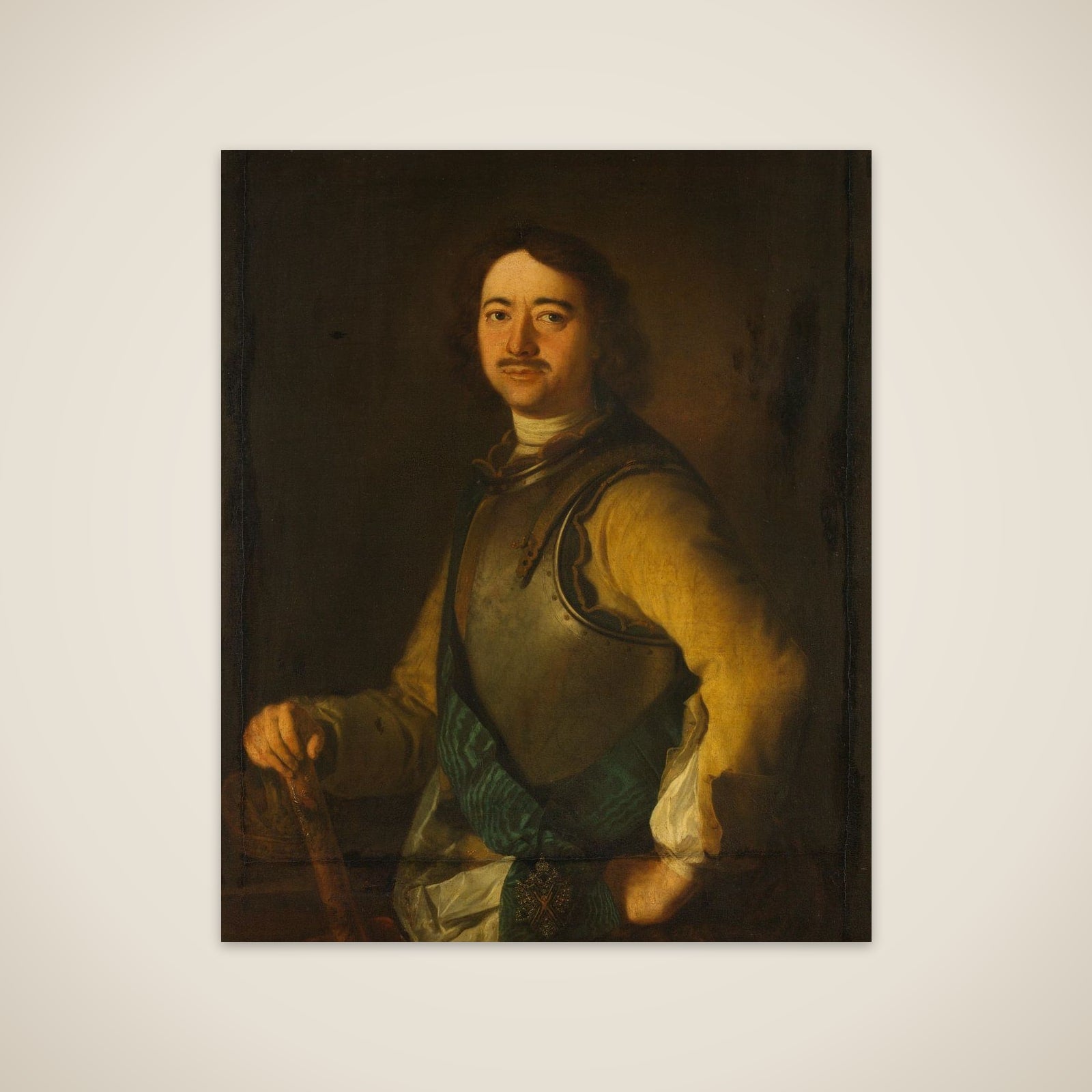 Peter the Great, tsar of Russia unframed print