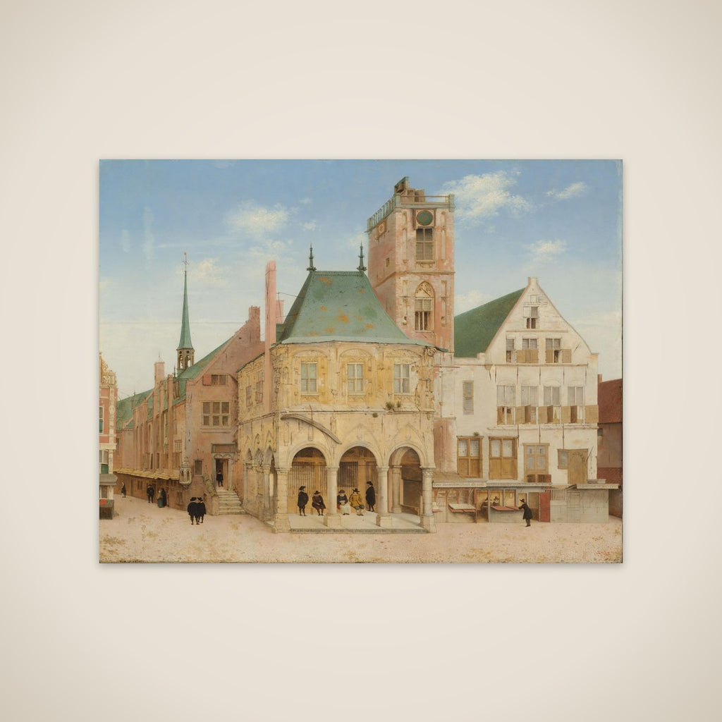 The Old Town Hall of Amsterdam unframed print