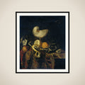 Still Life with Nautilus Cup framed