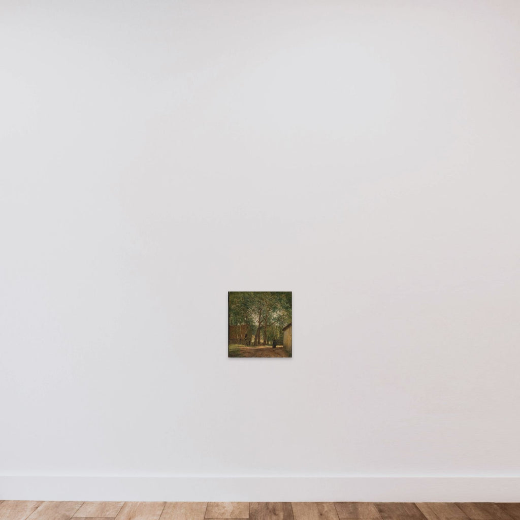 Farmyard unframed — shown to scale