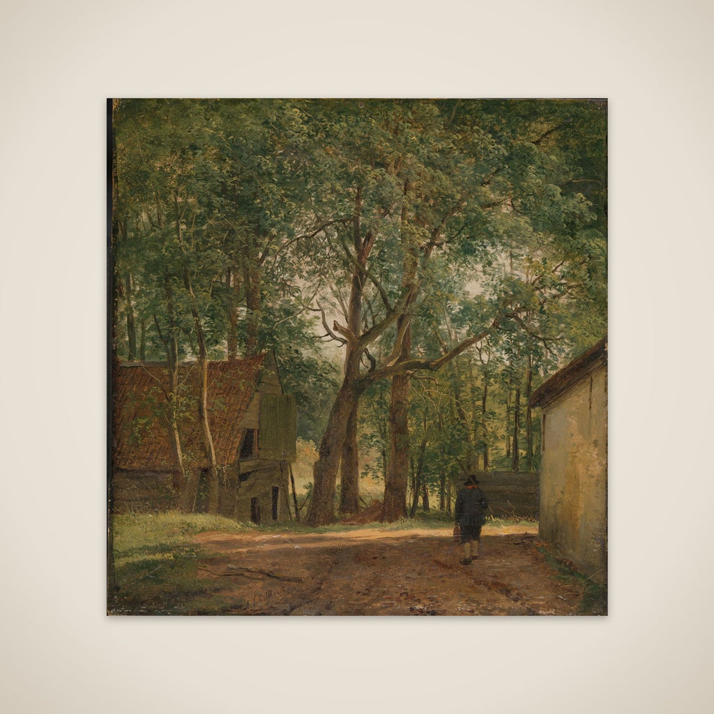 Farmyard unframed print