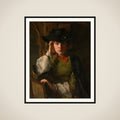 Portrait of Lizzy Ansingh (1875-1959) framed