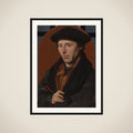 Portrait of a man framed