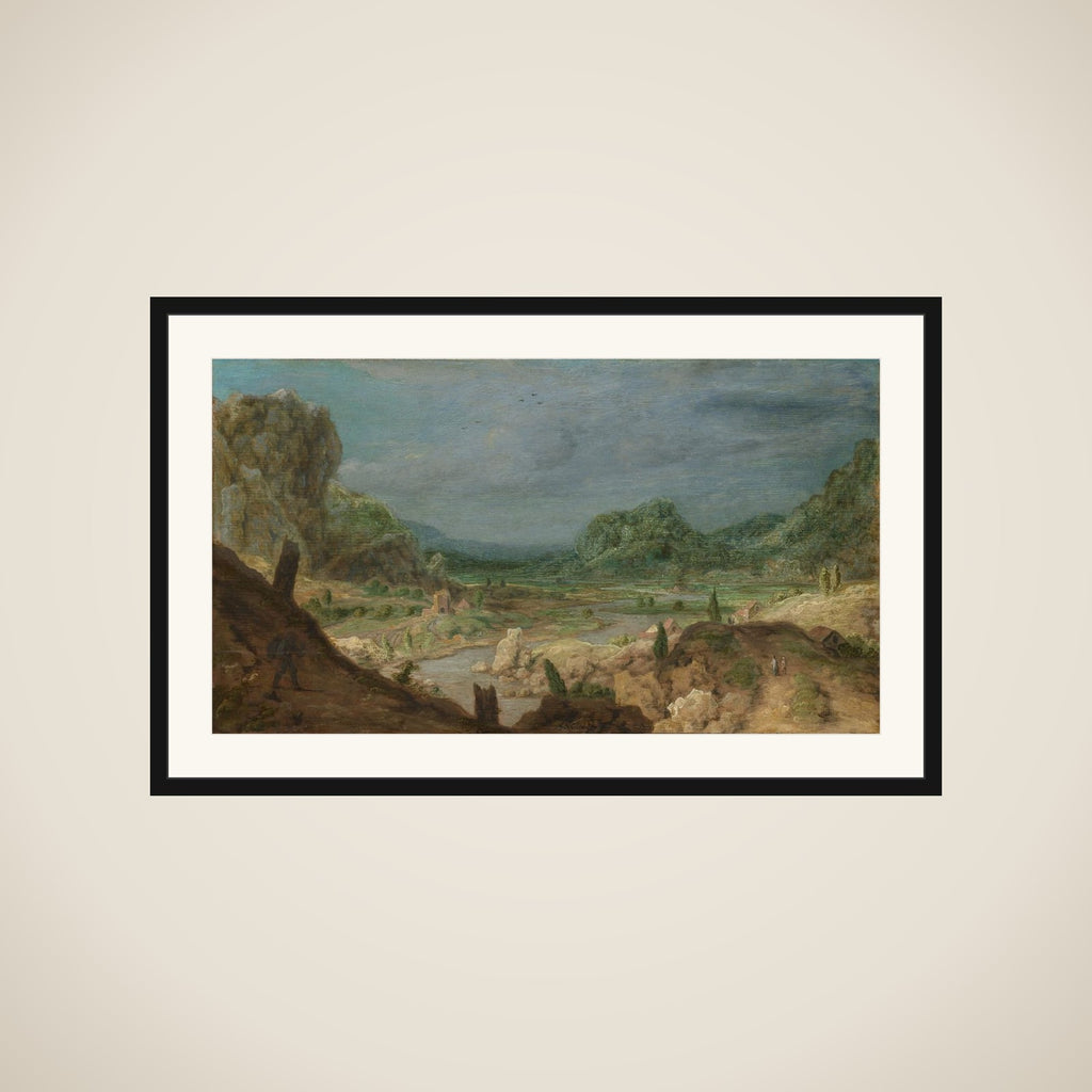 River valley framed