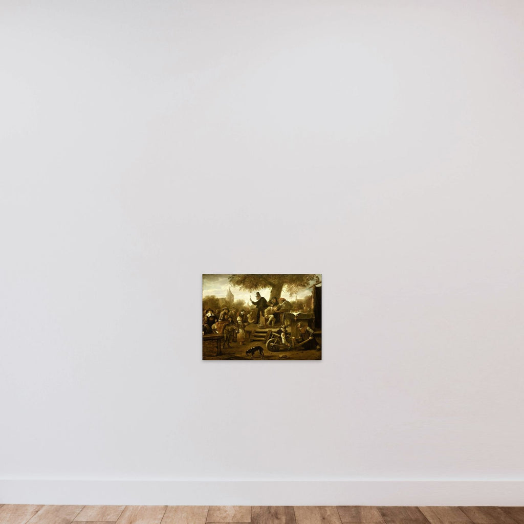 The quack unframed — shown to scale