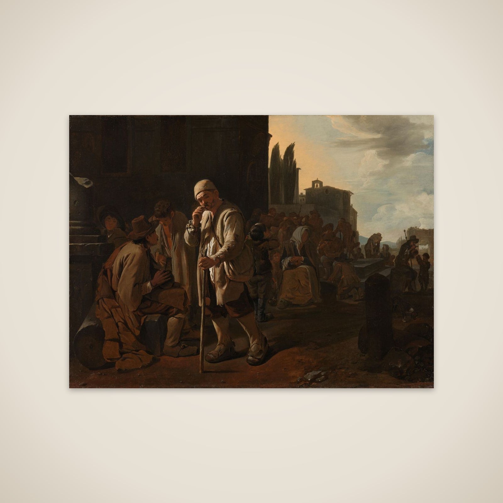 Feeding the Hungry unframed print
