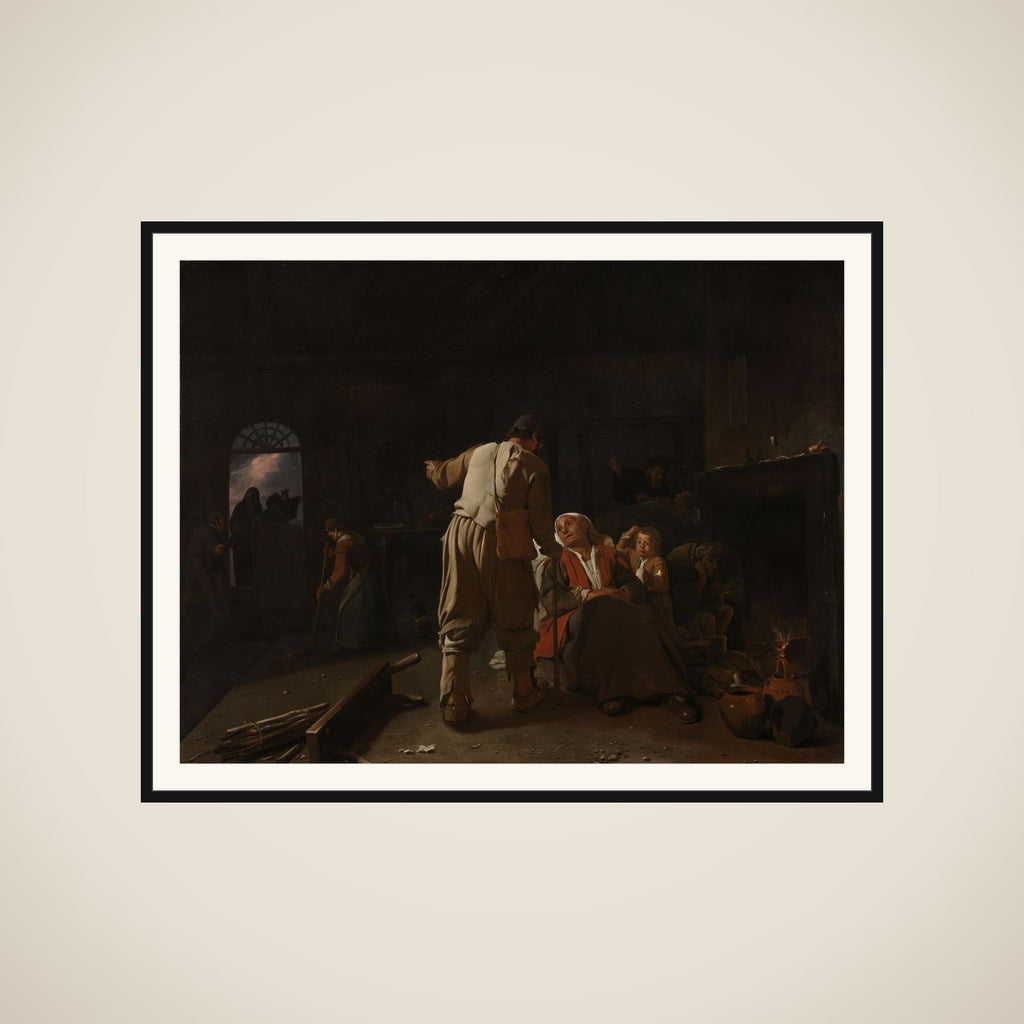 Visiting the Sick framed