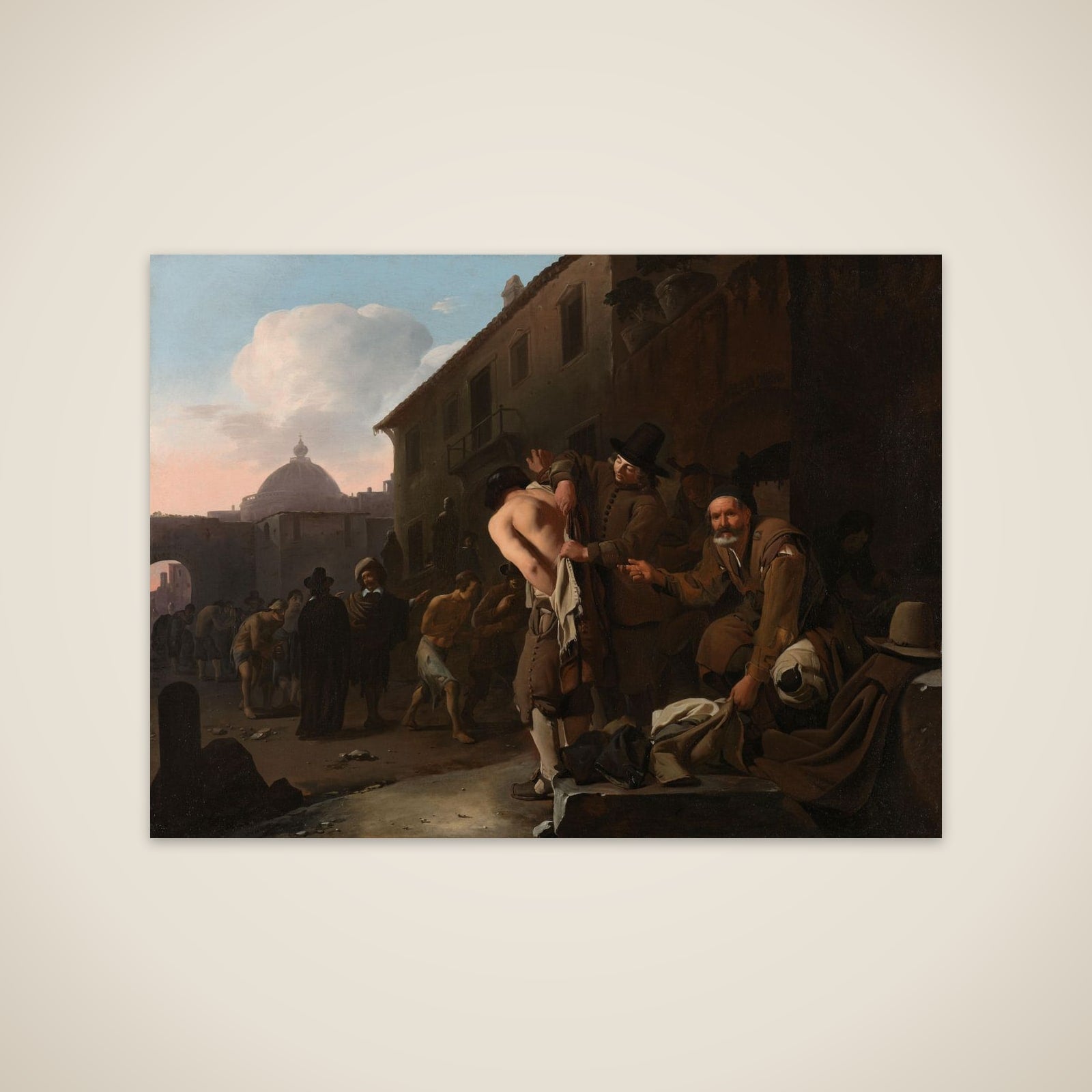 Clothing the Naked unframed print