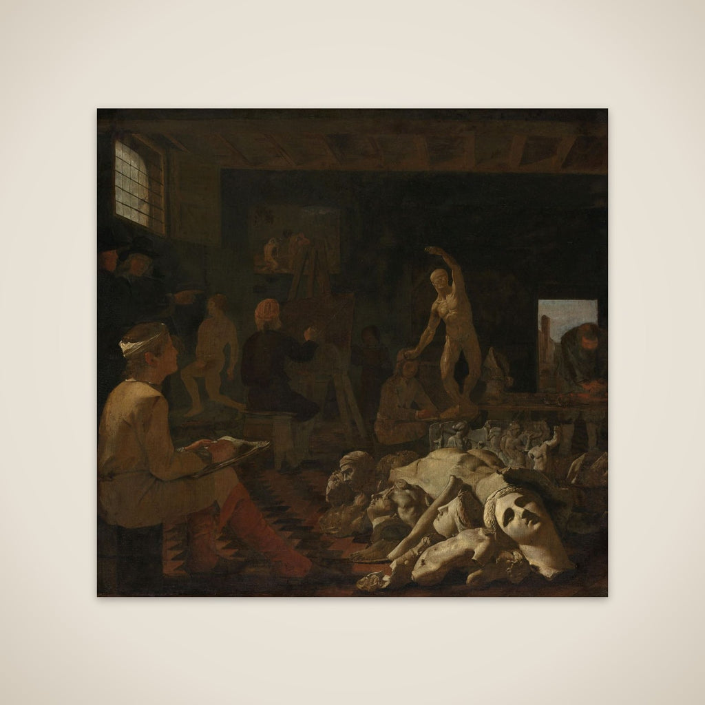 A Painter’s Studio unframed print