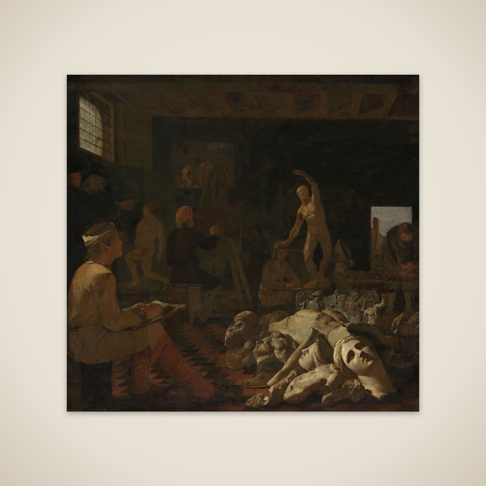 A Painter’s Studio unframed print