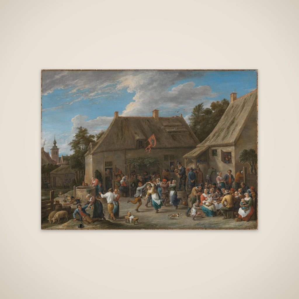 St George’s Day Kermis unframed print