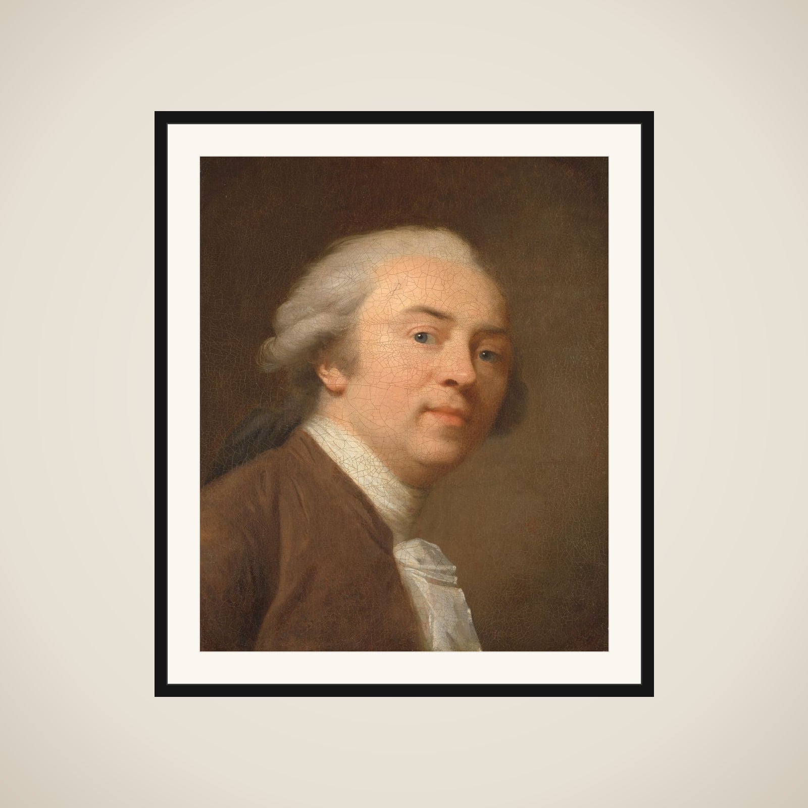 Self-Portrait framed