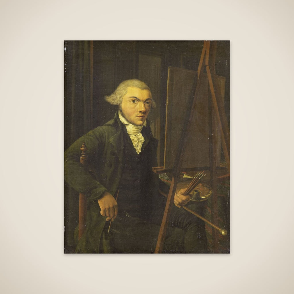 Portrait of a Painter, probably Harmanus Uppink unframed print