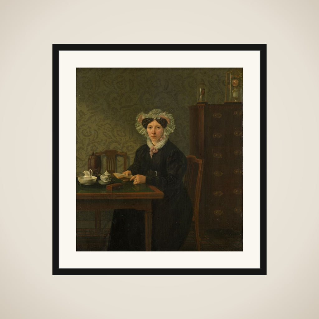 Portrait of a Woman framed