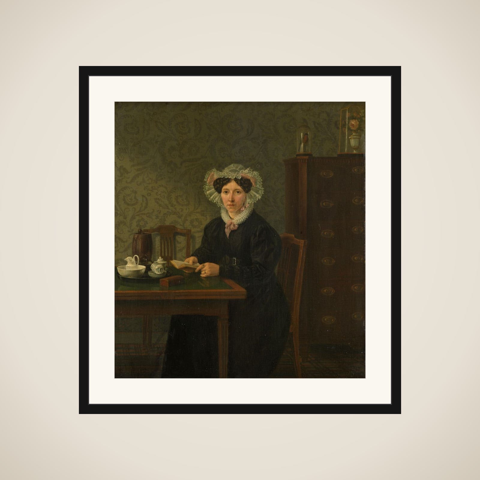 Portrait of a Woman framed