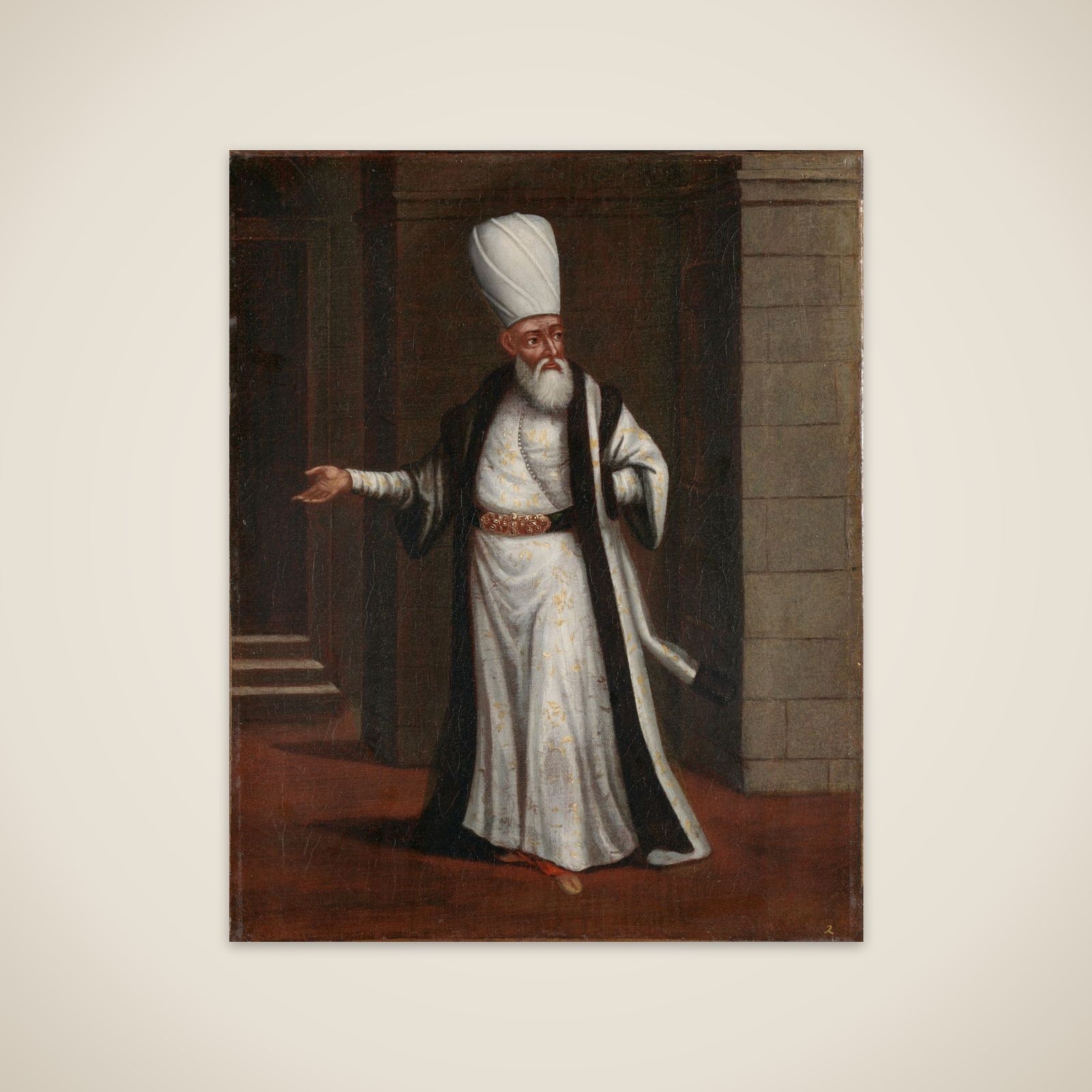 The Janissary Aga, Commander-in-Chief of the Janissaries unframed print