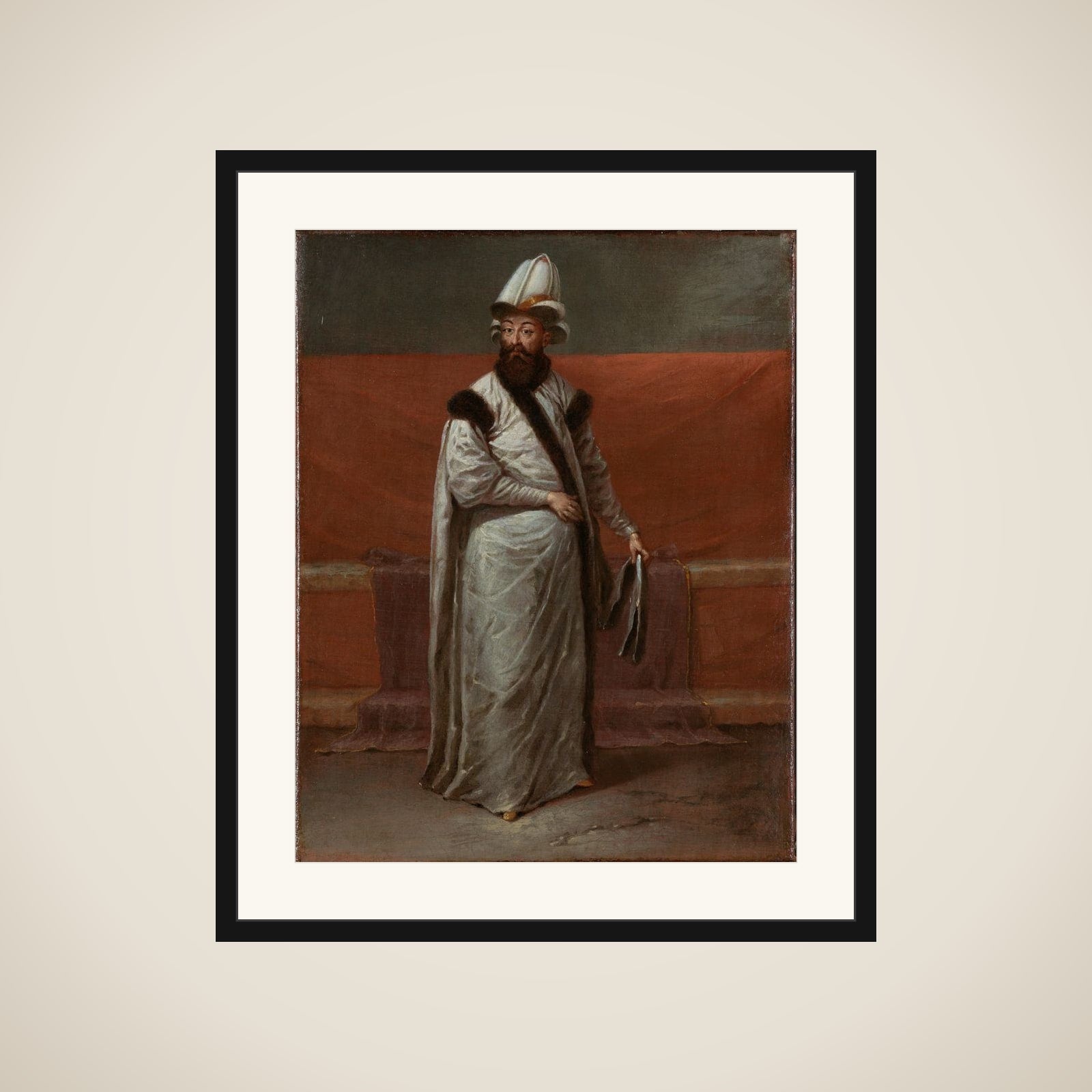 Grand Vizier Nevşehirli Damat Ĭbrahim Pasa framed