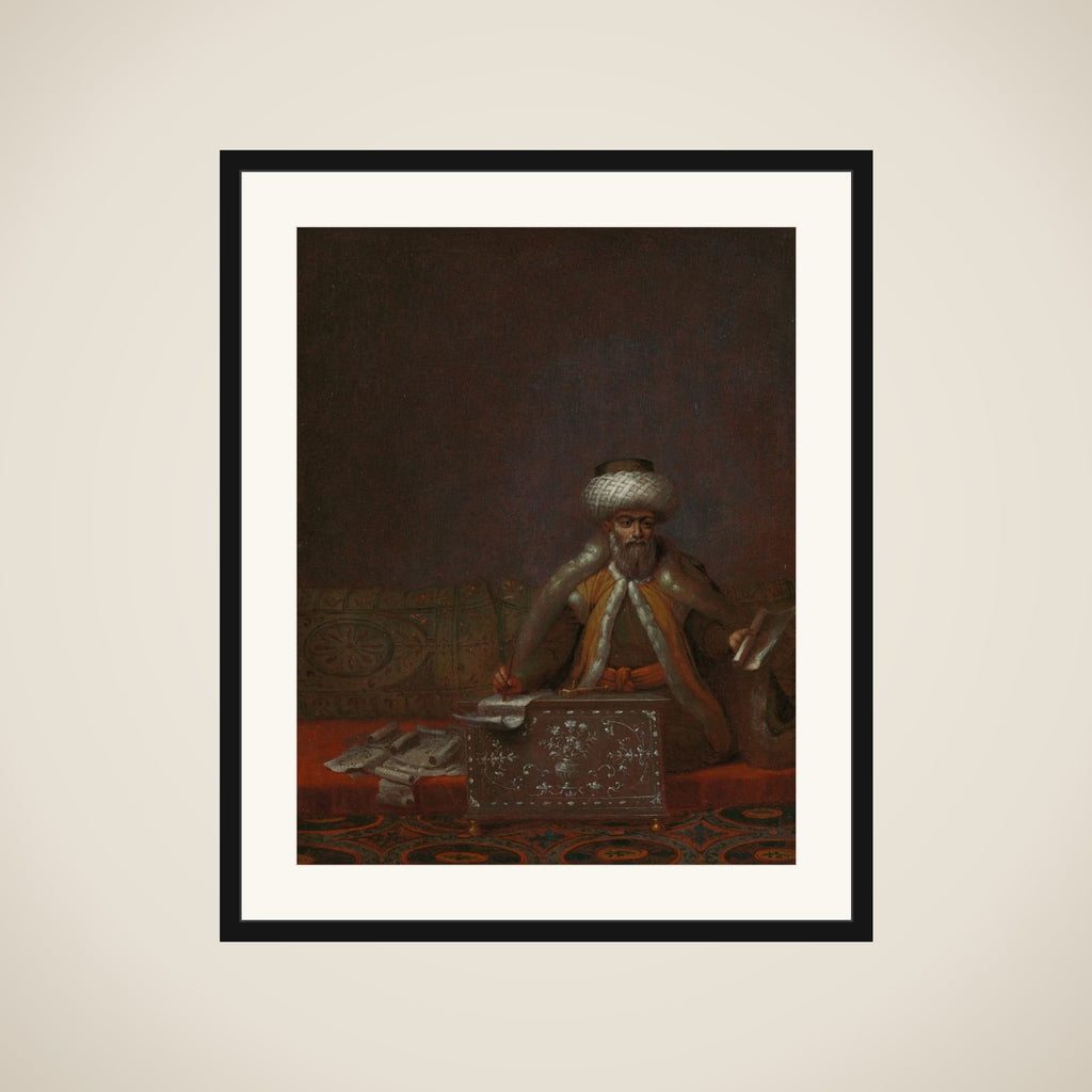 The Reis Effendi, Head of the Chancery framed