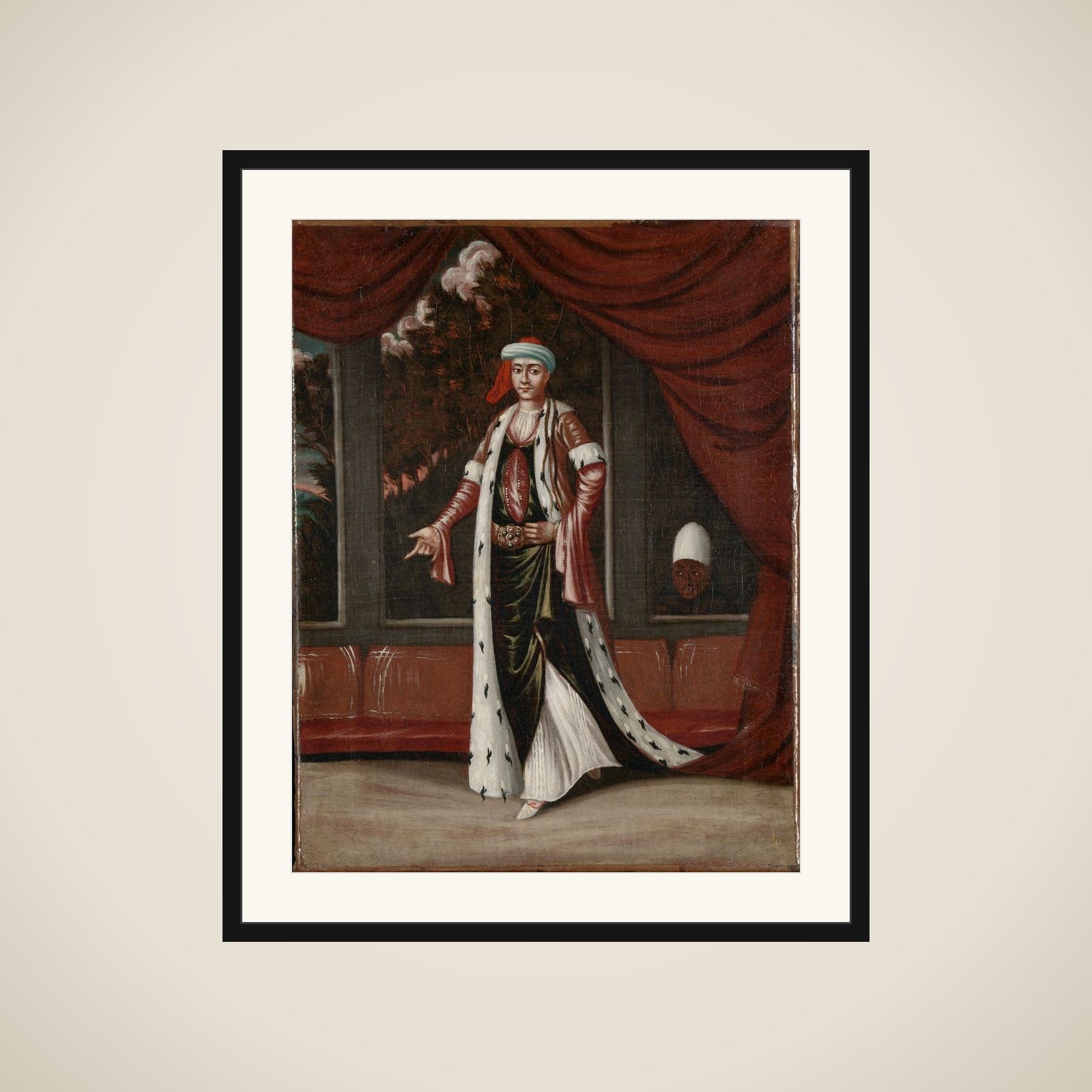 The Sultana-Mother framed