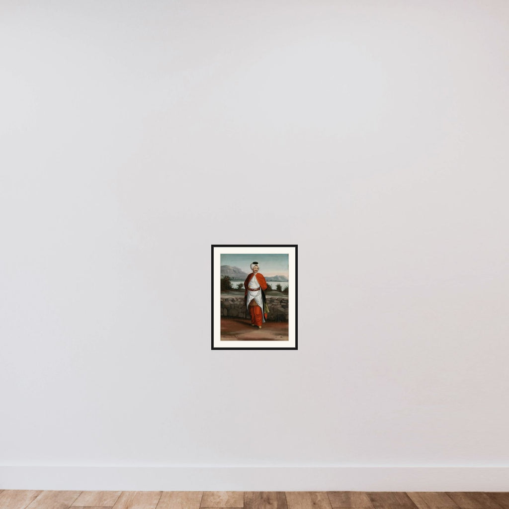 Choadar, Servant of the Ambassador framed — shown to scale