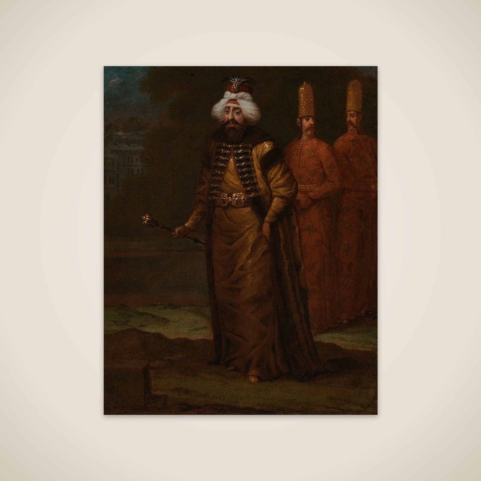 Sultan Ahmed III unframed print