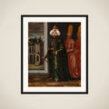 Portrait of Sultan Ahmed III framed